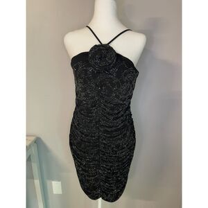 AFRM body con sequin dress size XL